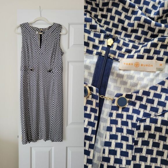 Tory burch sleeveless dress M - Picture 1 of 14